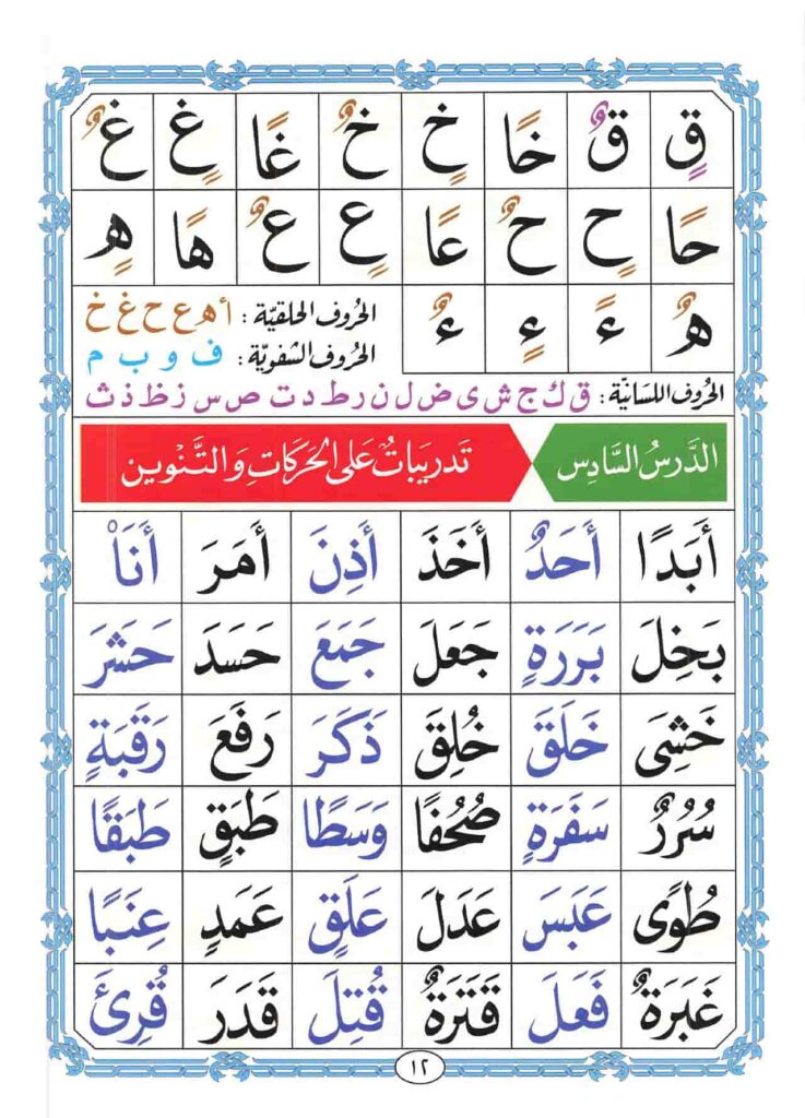 Noorani Qaida page 7