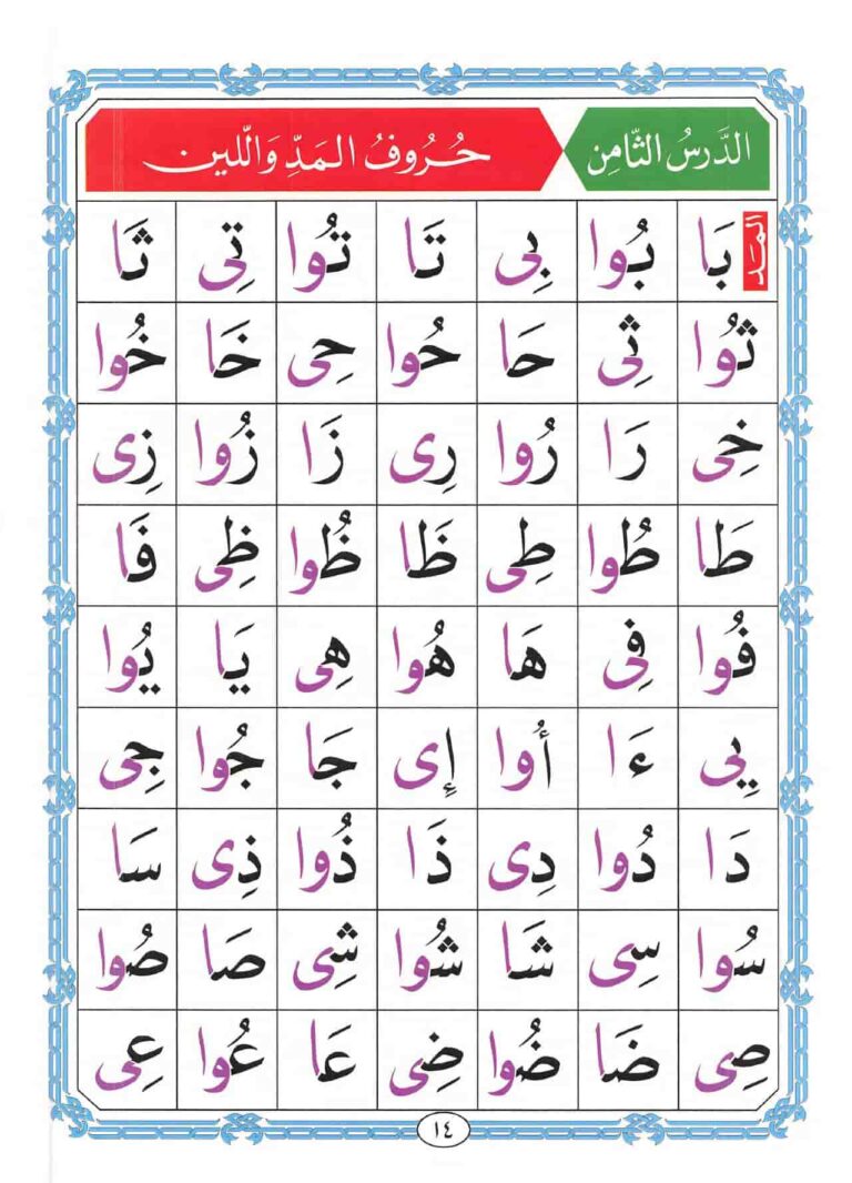 Noorani Qaida Book Online | Aya Institute