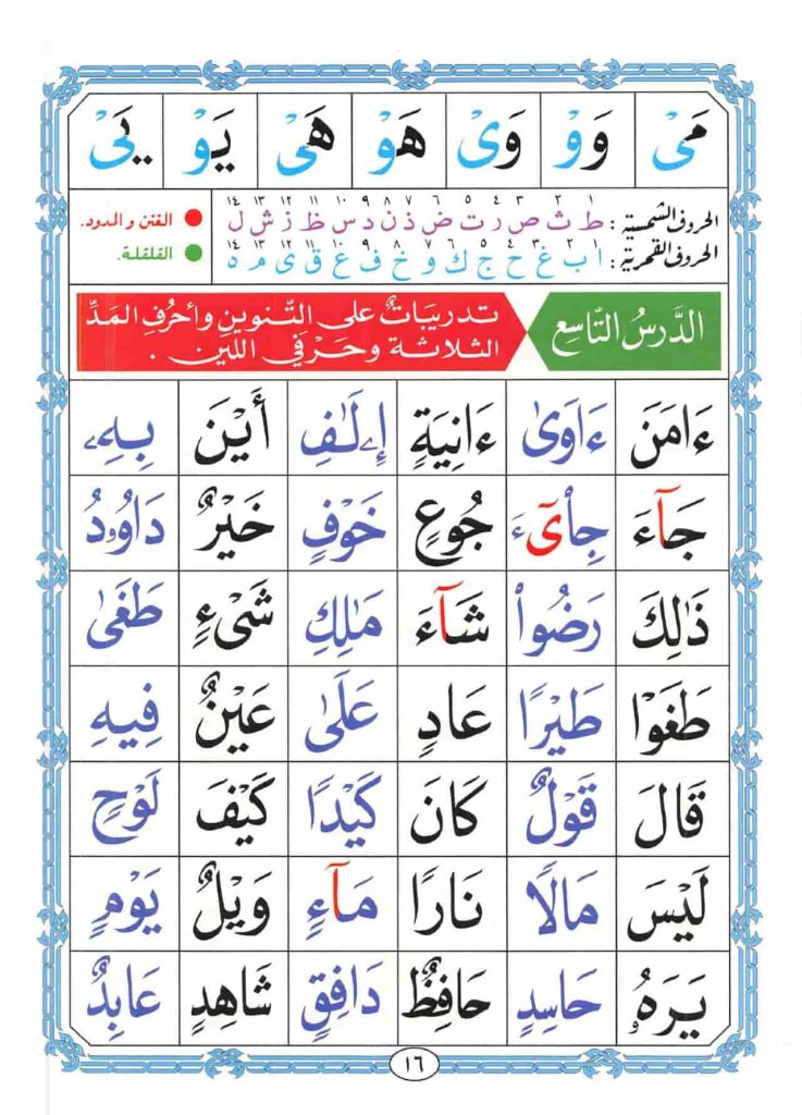 Noorani Qaida page 11